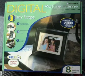 Sp8rs Smart Parts Smartparts 8 Inch Digital Picture Frame Remote 2000 Pics Without Ptipix Software