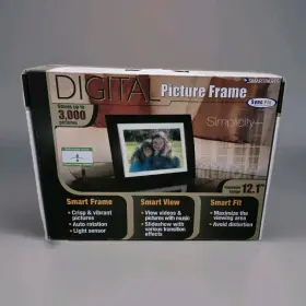Smartparts 092566610267 12.1 Inch Digital Picture Frame Lcd Photo Display Brand New