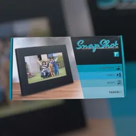 Snap Shot 857429008502 7 Inch Digital Picture And Video Frame