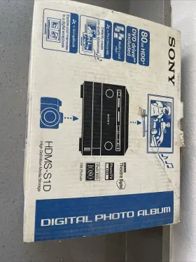 Hdms-s1d Sony 003274597047 Digital Photo Album With 80gb Hdd Original Packaging New Nib #3