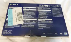Dpf-d75 Sony 027242786912 7-inch Lcd Digital Photo Frame Black - Never Opened #3