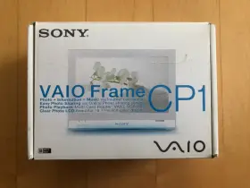 Vgf-cp1 Sony Vaio Digital Picture Frame Cp1 - Open Box Complete