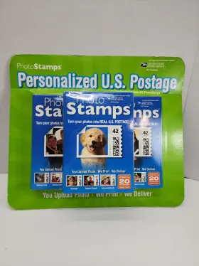 Stamps.com #219732 Photostamps 2008 Turn Your Photos Into Real Postage. 60 .42 Stamps. New