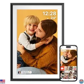 B0cqcq95wy Stanley 10.1 Inch Wifi Digital Photo Frame 32gb Hd Touch Screen Auto-rotate Slideshow