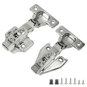 Sthg11460d Stianc 2 Pack Full Overlay Face Frame And Frameless Soft Close Concealed European Hing