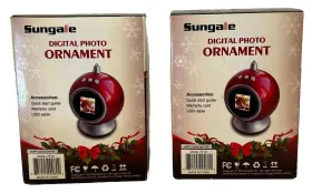 Pf153 Sungale 884945000802 2 -sungale Digital Photo Ornament Displays 100 Photos Full Color 1.5 Inch Screen New #3