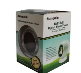 Pf157 Sungale 884945000932 New In Box- Golf Ball Digital Photo Viewer-automatic Slide Show