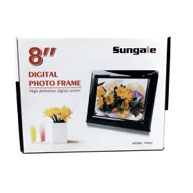 Pf803 Sungale 884945001410 8 Inch Hd Slim Digital Photo Frame High Definition Screen