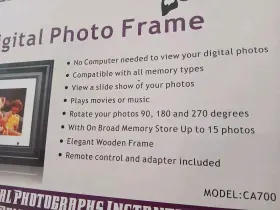 Ca700 Sungale 894912000544 7 Inch Digital Photo Picture Frame #3