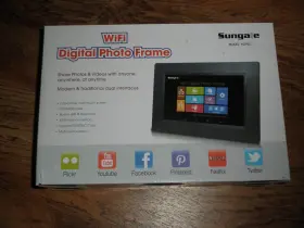 Ad702 Sungale 7 Inch Wi-fi Smart Frame Wifi Digital Photo