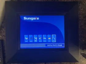 Ad801 Sungale 8 Inch Digital Photo Frame With Remote Slideshow Plays Music And Video #3