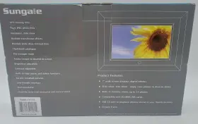 Ca705 Sungale 7 Inch Thumb Drive Digital Photo Frame Nib New In Box #2