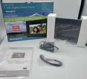 Ca705 Sungale 7 Inch Thumb Drive Digital Photo Frame Nib New In Box #3