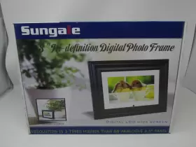 Cd803 Sungale New Hi-definition 8.5 Inch Digital Photo Frame Model Lcd Wide