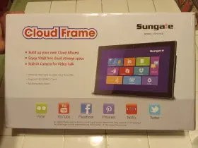 Cpf1518 Sungale 14 Inch Wifi Cloud Digital Photo Frame Front Camera Remote Control