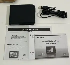 Id350at Sungale Digital Photo Album Soft Carrying Case