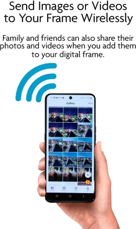 Sf-101-225wfts6 Sunpak - 10.1wi-fi Touchscreen Digital Frame Black #2