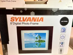 Sdpf808 Sylvania 058465777739 8ftft Digital Photo Frame Used/tested/working #3