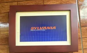 A1507144760004164 Sylvania Digital Photo Frame Brown Usb Calendar Flash Drive Compatible