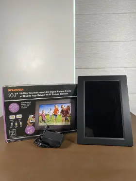 D0102hxmalu Sylvania R 10.1 Inch Touchscreen Digital Picture Frame