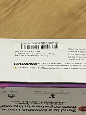 Sdpf1095-c Sylvania 10.1 Inch Wifi Digital Photo Picture Frame High Resolution Display Nib #3