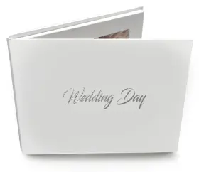 Talking Print 768173719753 7 Inch Ips Hd Digital Photo And Video Frame - Ftwedding Dayft Silver Foiled Cover A