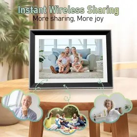 Teftymon 755560815556 Digital Picture Frame Wifi 10.1 Inch Smart Photo Frames With 1280x800 #3