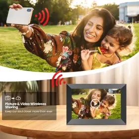 T-102kz-01 Temash 10.1 Inch Wifi Digital Photo Frame With 32gb Storage And Ips
