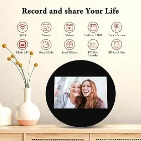 K107 Thankvip 10.1 Inch Wifi Digital Picture Frame Hd Touch Screen 32gb Storage #2