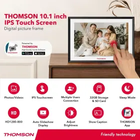 Thomson 972072904811 10.1 Inch Digital Picture Frame Photo Wifi With 32 Gb 1280x80 #2