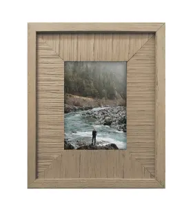51149 Timeless Frames Decor & Expressions Trinity Wood Picture Frame Natural 8 Inch X10 Photo 13.5 X16 H