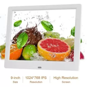 Tmc 714035104151 9-inch Digital Picture Photo Frame 4 3 High Resolution Ips Lcd Screen Mp3/ph #3