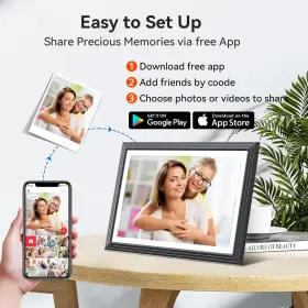 Tolove 726084684010 Digital Picture Frame 10.1 Inch-16g Wifi Photo 1280 800 H #2