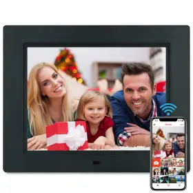Tsitsc 726954013070 8.7 Inch Wifi Digital Picture Frame Photo With 16 Gb Memory To