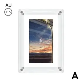 Unique 744759068866 Acrylic Digital Photo Frame Visual Electronic Video Display Built-in Memory 4gb