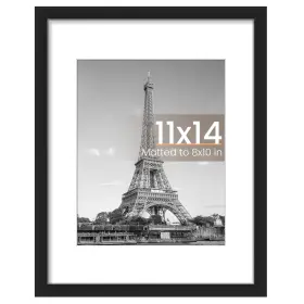 4e-rl36-rbh3 Upsimples 11x14 Picture Frame Display Pictures 8x10 With Mat Or Without
