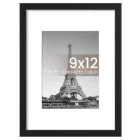 Fup0301044 Upsimples 9x12 Picture Frame Display Pictures 6x8 With Mat Or Without