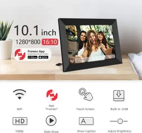 Vakerzon 777192869356 Frameo 10.1 Inch Wifi Digital Picture Frame 1280x800 Ips Lcd Touch Screen Aut #3