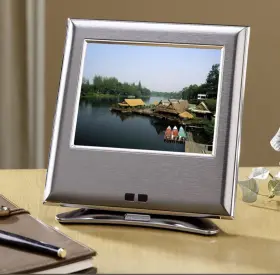 Vialta 698988020020 Vistaframe Digital Picture Frame Grey Gray