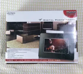 Vt070ab01 Victop Technology 7 Inch Digital Photo Frame- Preowned