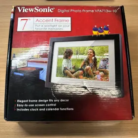 Vfa713w-10 Viewsonic 7 Inch Digital Photo Accent Framesdhc Mmc Usb 2.0