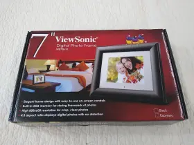 Vfd720-12 Viewsonic Digital Picture Frame 7 Inch Vfd720-12. Black