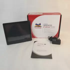 Vfm820-50 Viewsonic Vfd820-50 8 Inch Digital Photo Frame With Auto On/off Light Sensor Black