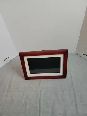 Vfm1024w-11 Viewsonic Digital Photo Frame In Brown Color No Power Adapter #2