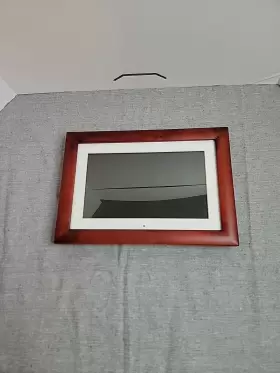 Vfm1024w-11 Viewsonic Digital Photo Frame In Brown Color No Power Adapter