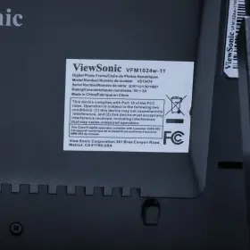 Vfm1024w-11m Viewsonic Vfa724w-10 7 Inch Digital Picture Frame #3