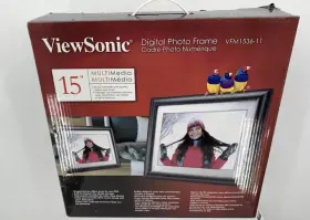 Vfm1536-11 Viewsonic View Sonic 15 Inch / 38.1cm Digital Photo Frame Model #vs13967 Brand New #2