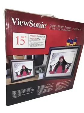 Vfm1536-11 Viewsonic View Sonic 15 Inch / 38.1cm Digital Photo Frame Model #vs13967 Brand New #3