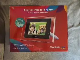 Vs12055 Viewsonic 8 Inch Digital Widscreen Photo Frame Df88w