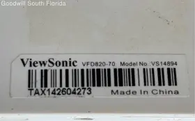 Vs14894 Viewsonic Model Digital Picture Frame Not Tested Set Of 2 Pcs #3